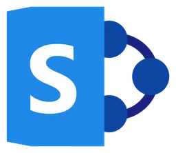 SharePoint logo, icon version, on a transparent background