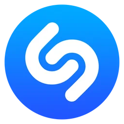Shazam Logo, Variante Icon, auf transparentem Hintergrund