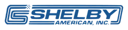 Shelby logo, wordmark version, on a transparent background