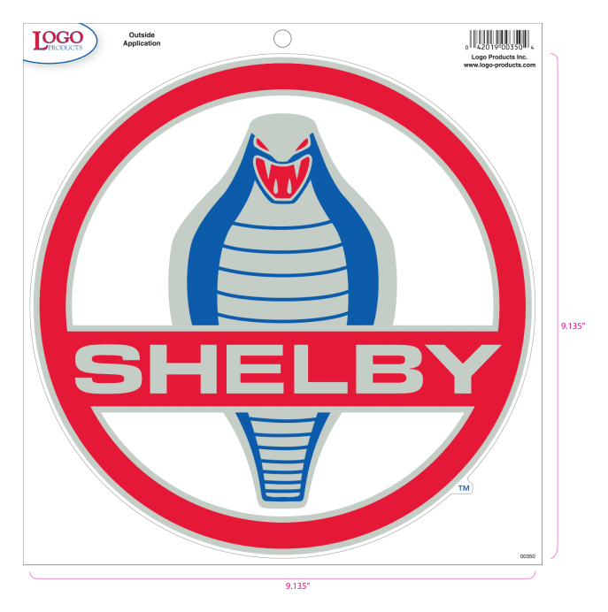 Shelby logo on a transparent background