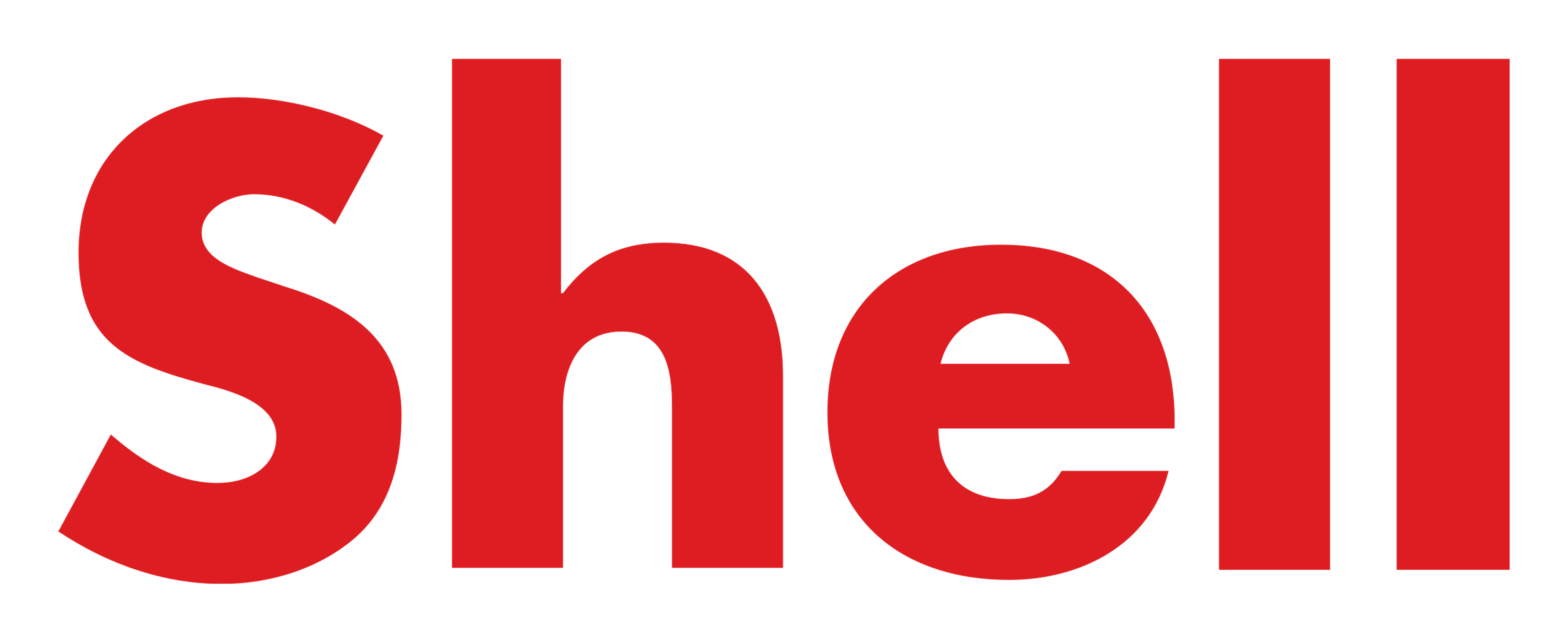 Shell logo on a transparent background