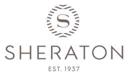 Sheraton logo, monochrome version, on a transparent background