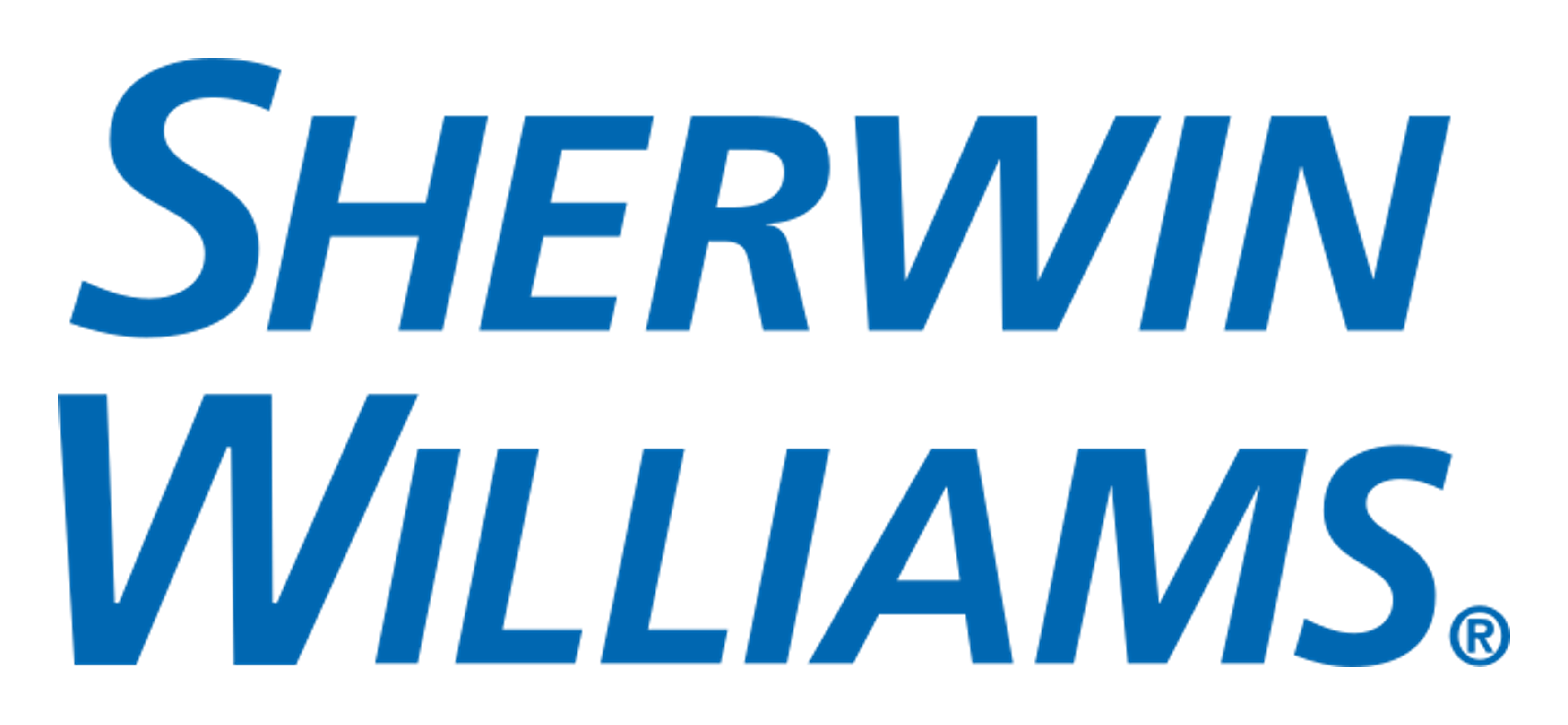 Sherwin Williams logo on a transparent background