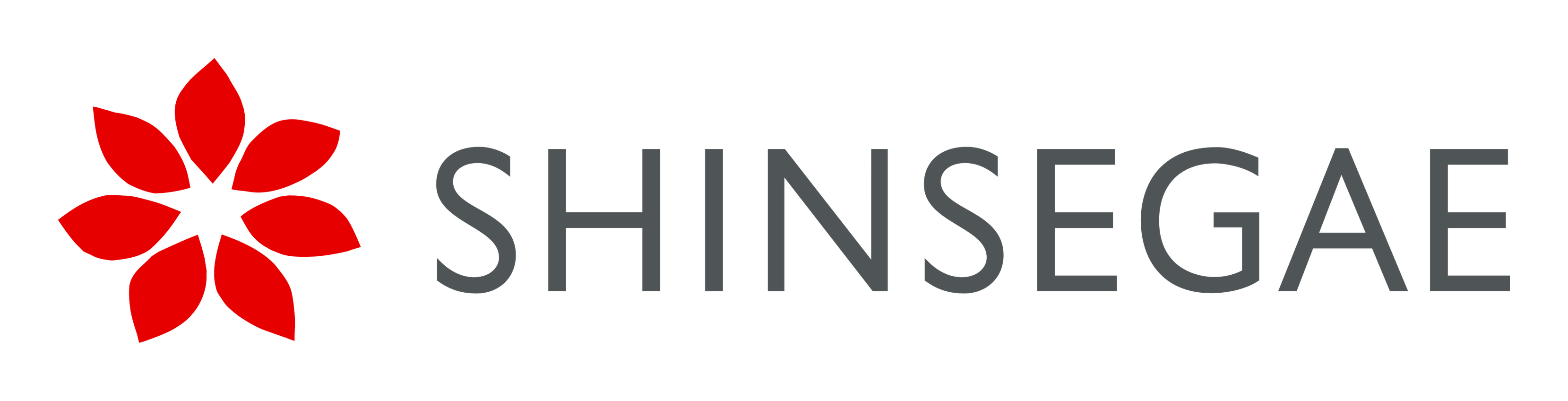 Shinsegae logo on a transparent background