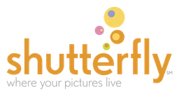 Shutterfly logo, horizontal version, on a transparent background