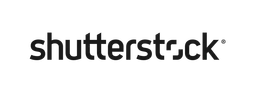 Shutterstock logo, black wordmark version, on a transparent background