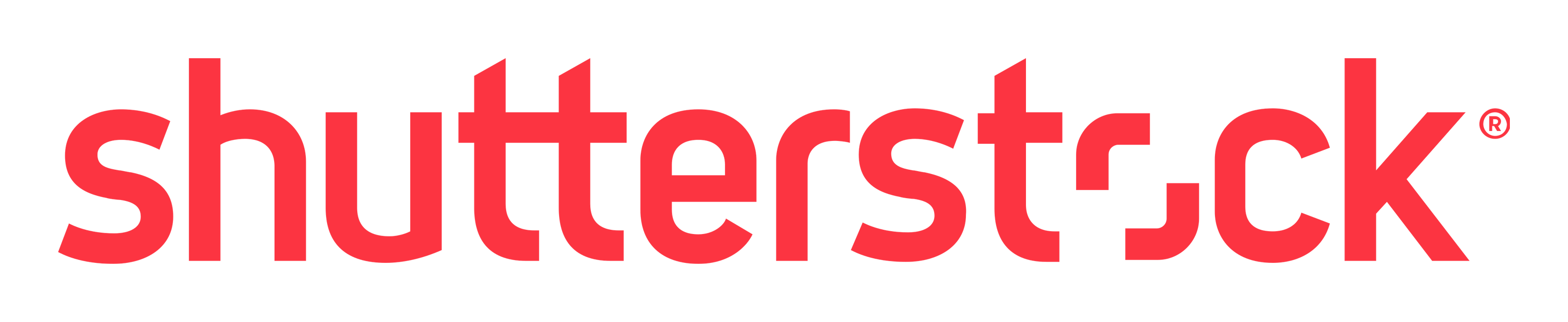 Shutterstock logo on a transparent background