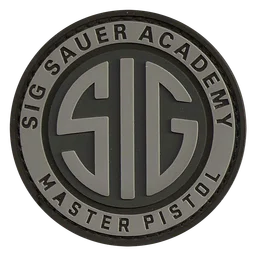 Sig Sauer logo, black icon version, on a transparent background