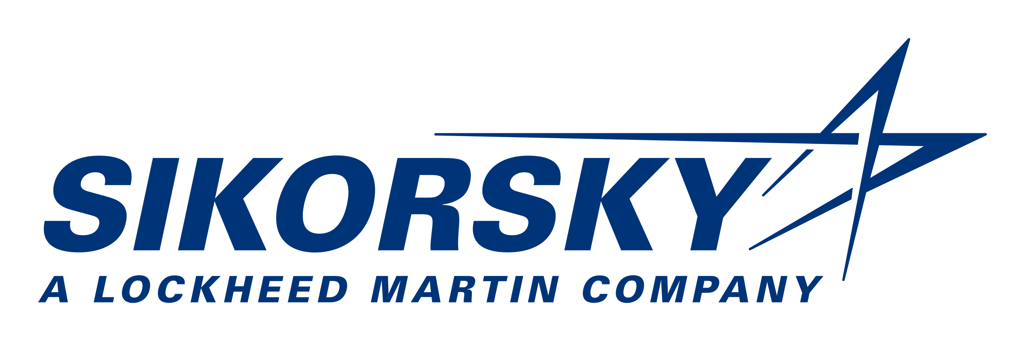 Sikorsky logo on a transparent background