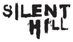 Silent Hill logo, black version, on a transparent background