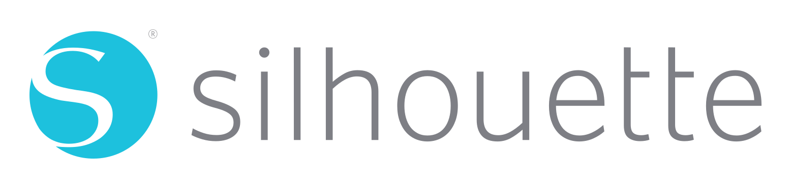 Silhouette logo on a transparent background