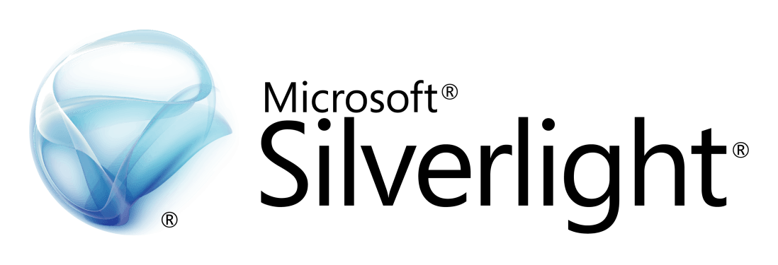 Silverlight logo on a transparent background