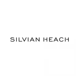 Silvian Heach logo, white icon version, on a transparent background