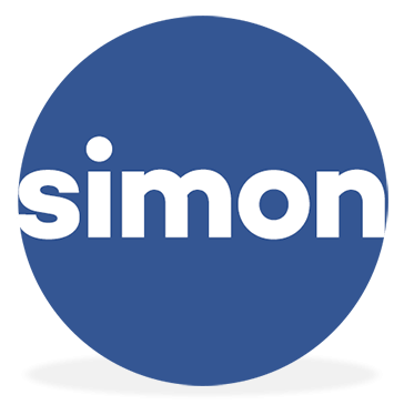 Simon logo, icon version, on a transparent background