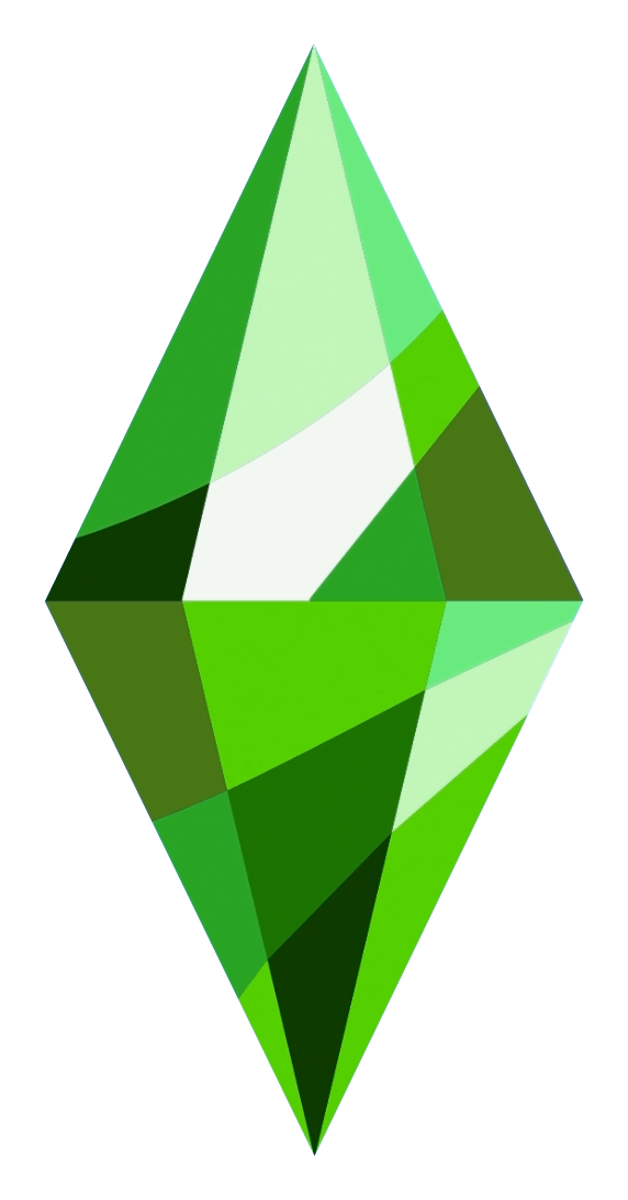 Sims logo, horizontal version, on a transparent background