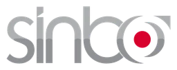 Sinbo logo, monochrome wordmark version, on a transparent background
