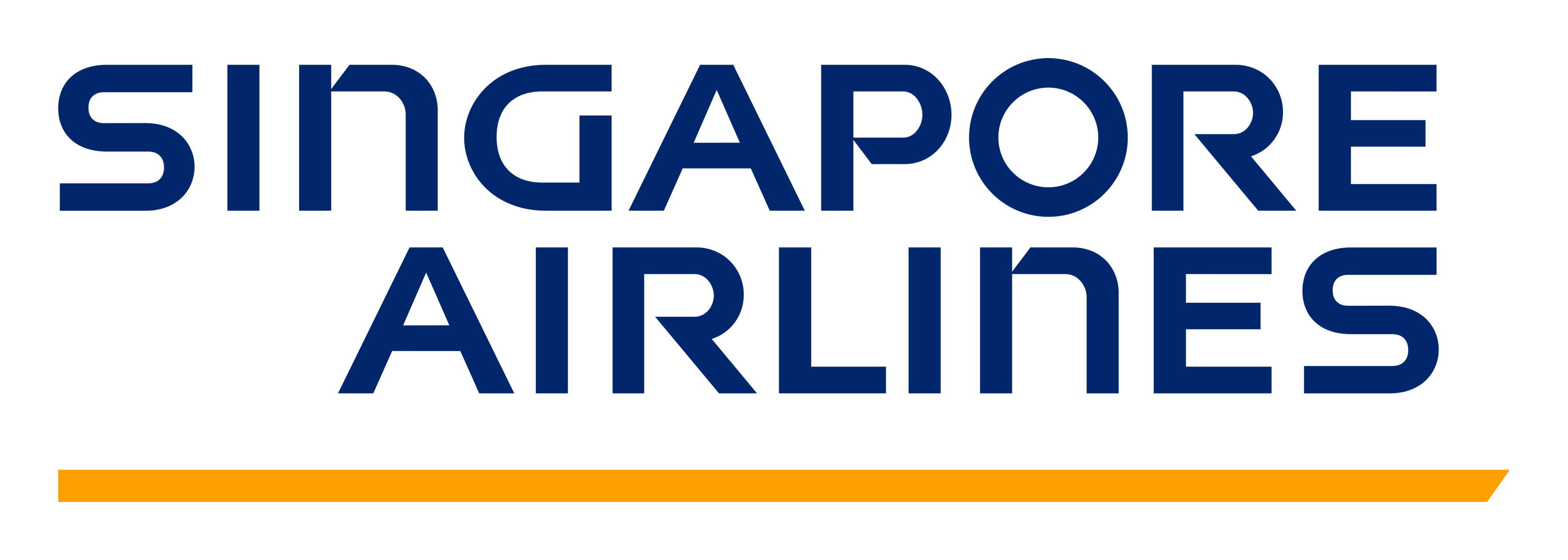 Singapore Airlines logo on a transparent background