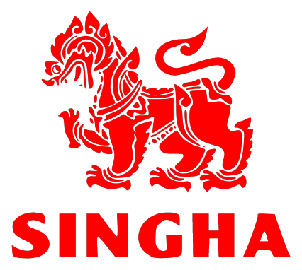 Singha logo on a transparent background