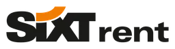 Sixt logo, black wordmark version, on a transparent background