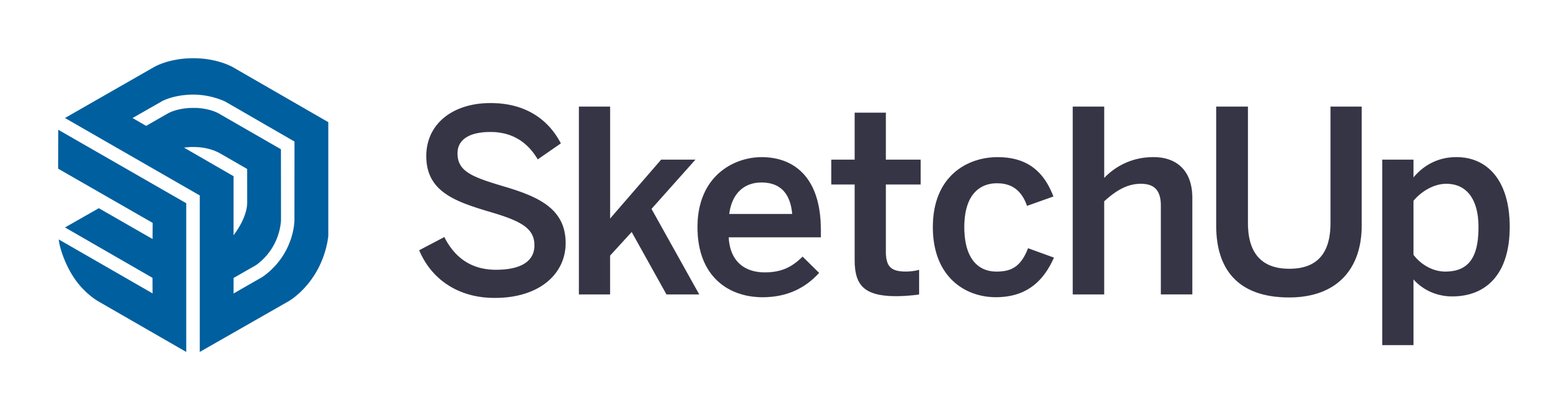Sketchup logo on a transparent background