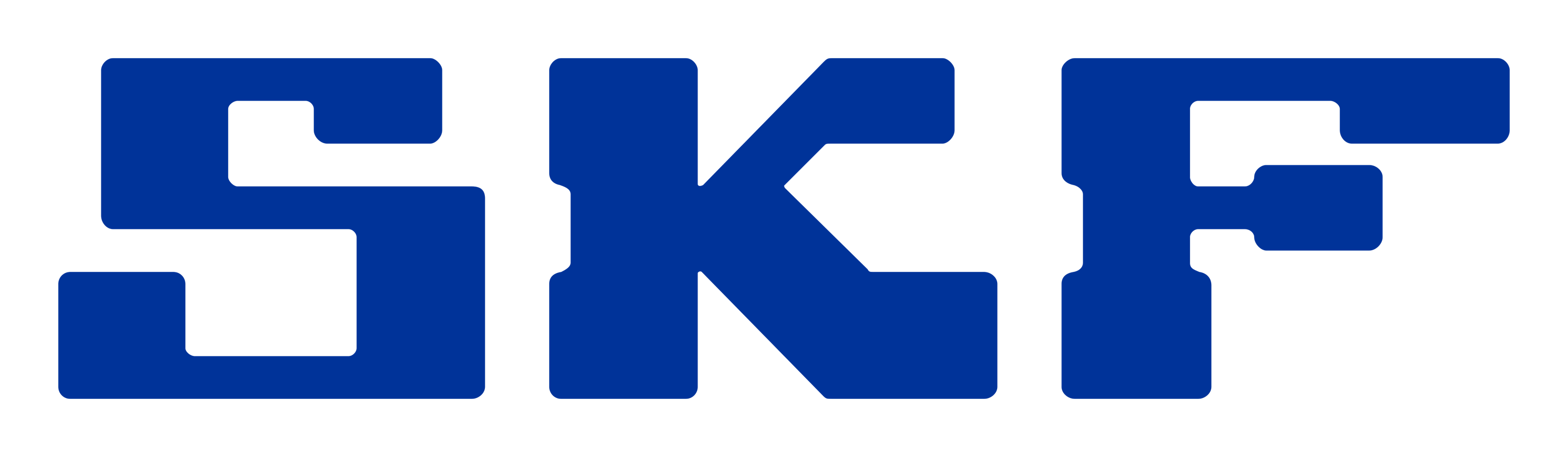 SKF logo on a transparent background