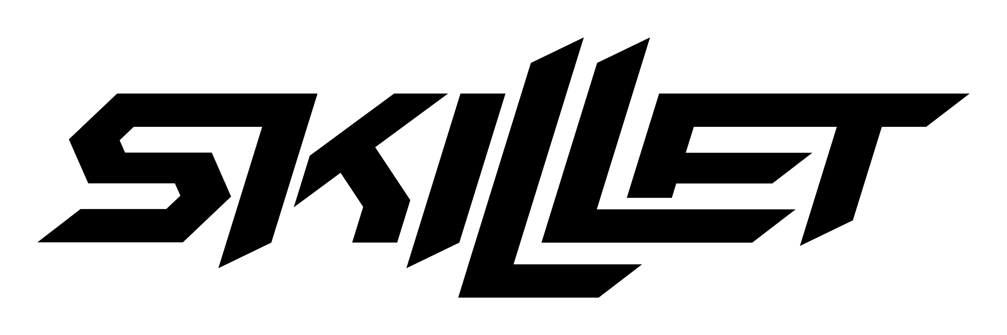 Skillet logo on a transparent background