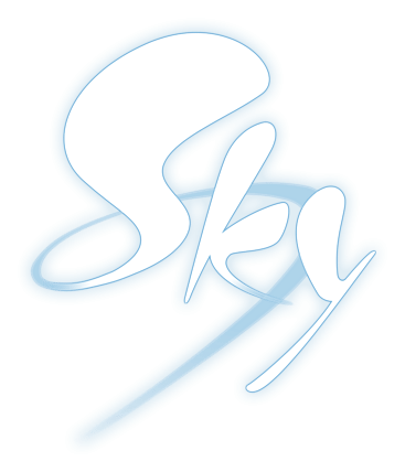 Sky logo, icon version, on a transparent background