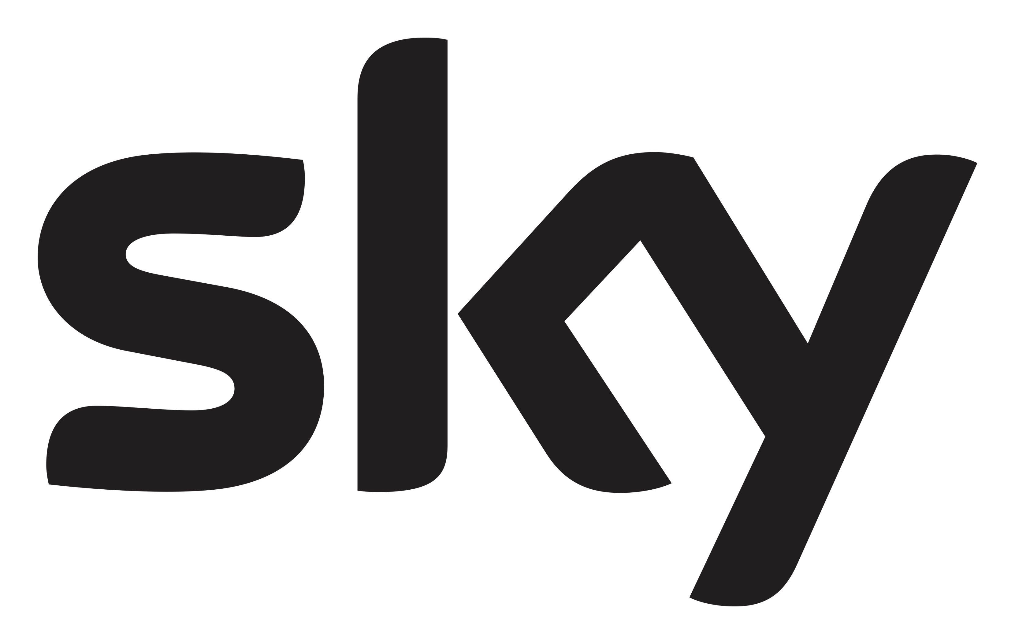 Sky logo on a transparent background