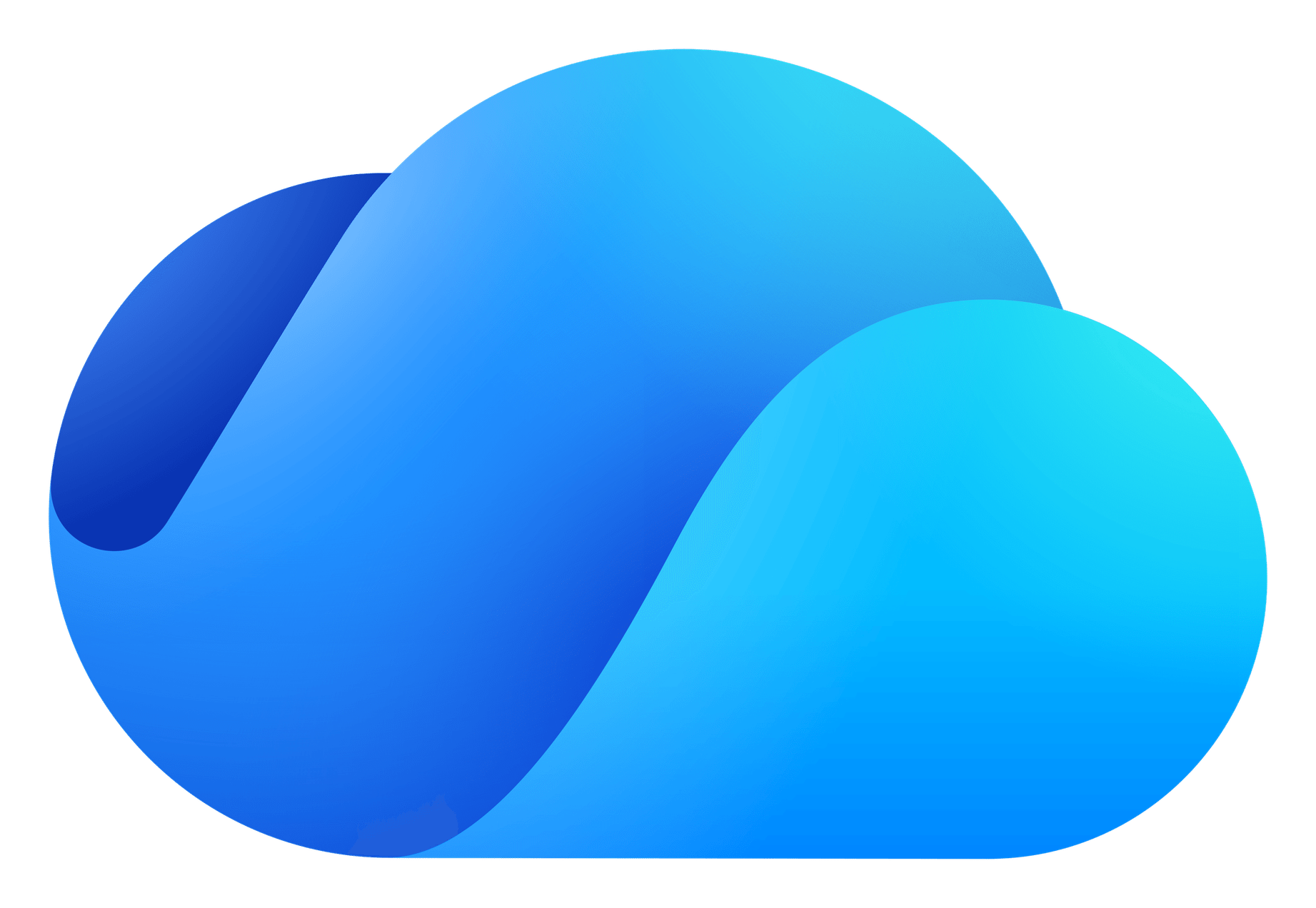 Skydrive logo on a transparent background