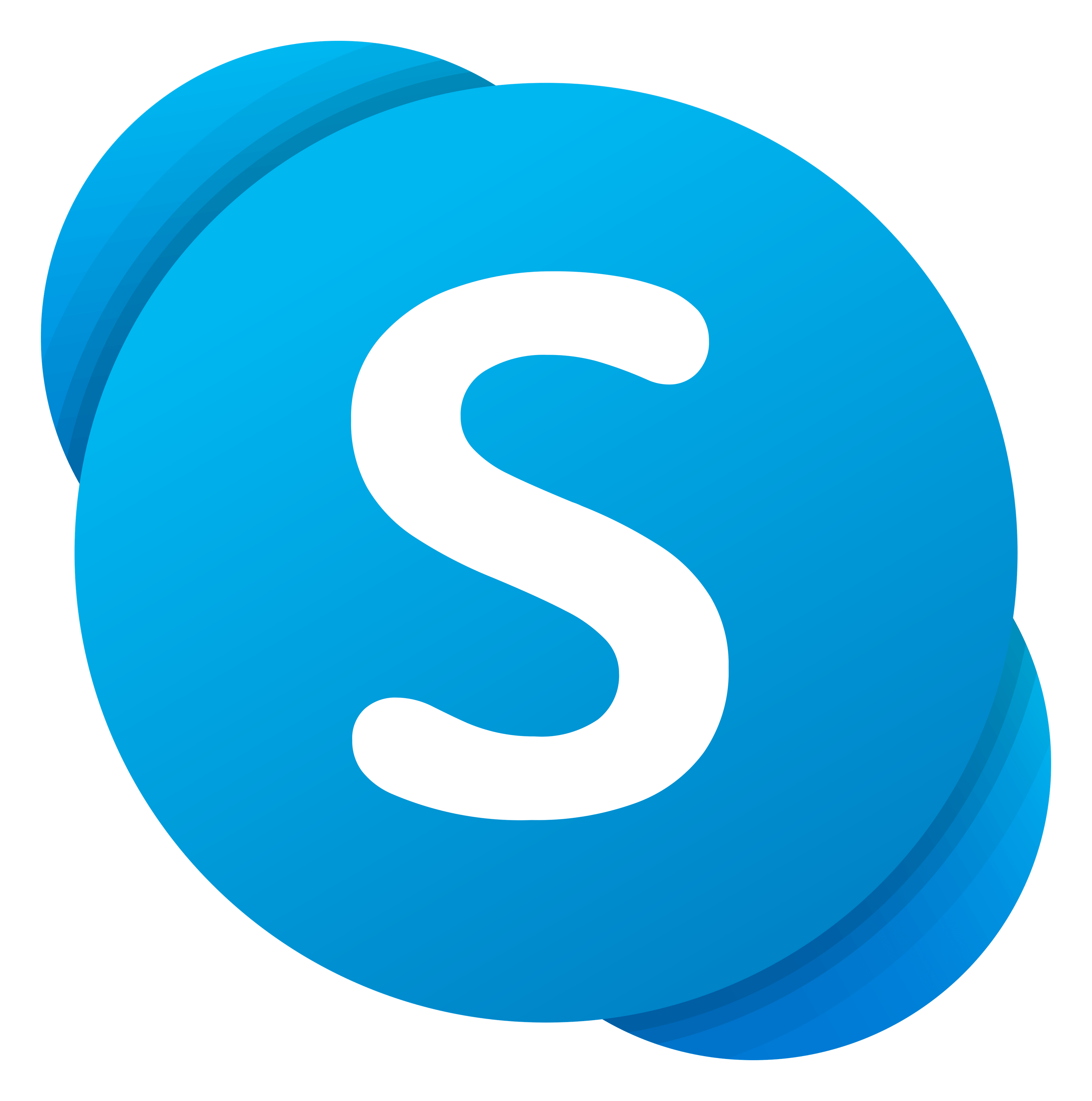 Skype logo on a transparent background