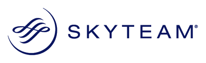 Skyteam logo on a transparent background