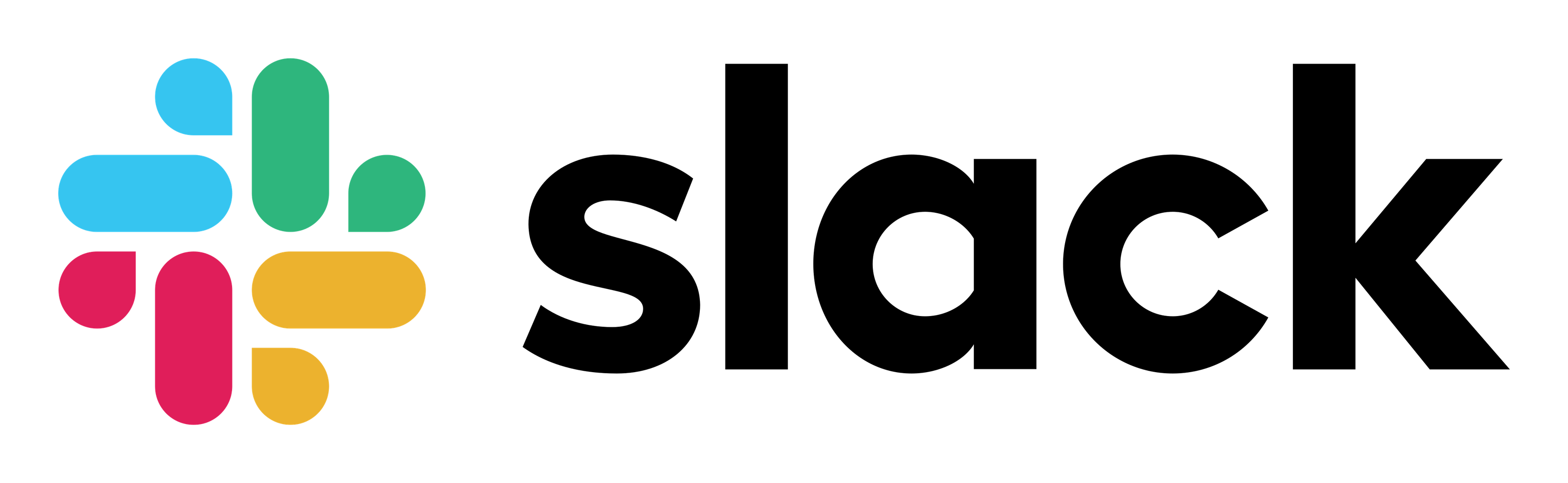 Slack logo on a transparent background