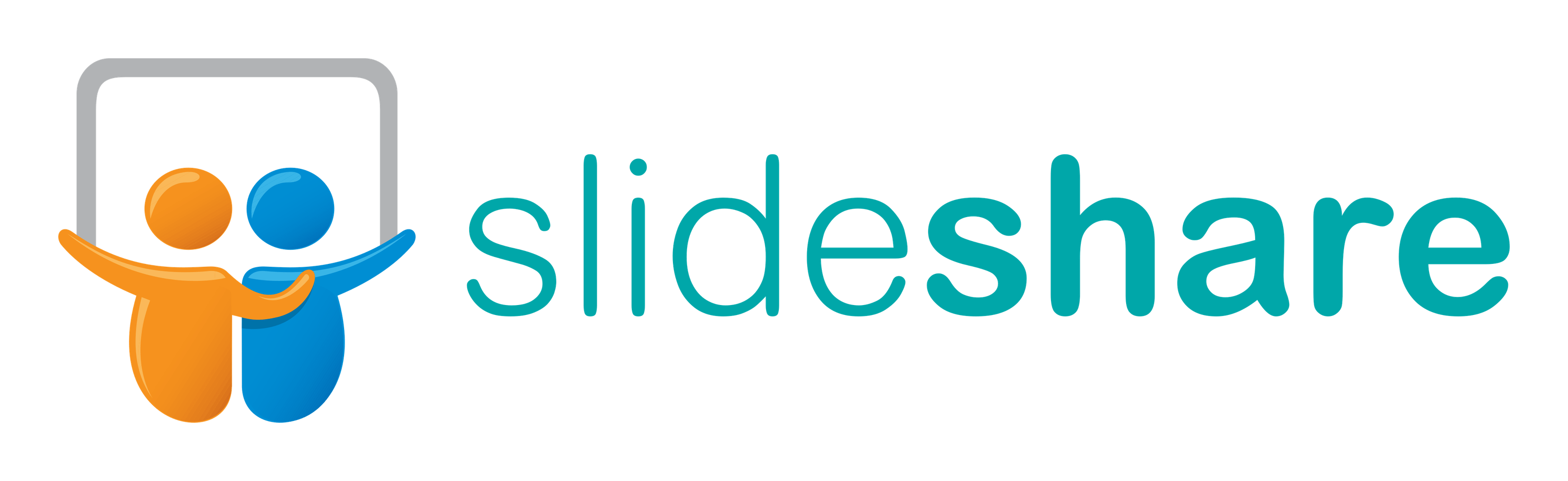 Slideshare logo on a transparent background