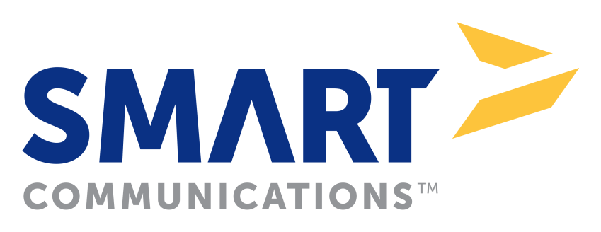 Smart Communications logo on a transparent background