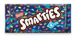 Smarties logo, horizontal version, on a transparent background