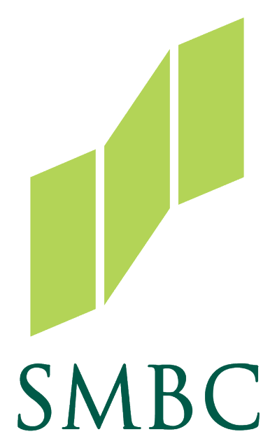SMBC logo, horizontal version, on a transparent background