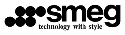 Smeg logo, black wordmark version, on a transparent background