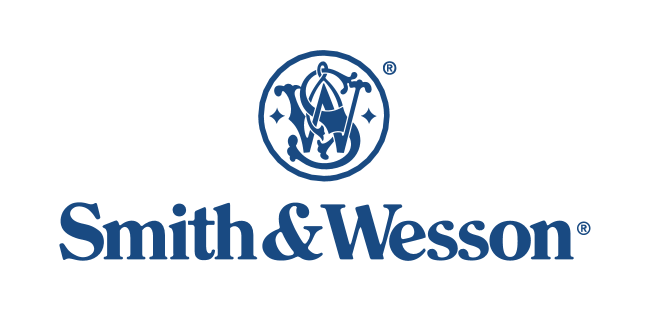 Smith and Wesson logo on a transparent background