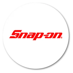 Snap on logo, white icon version, on a transparent background