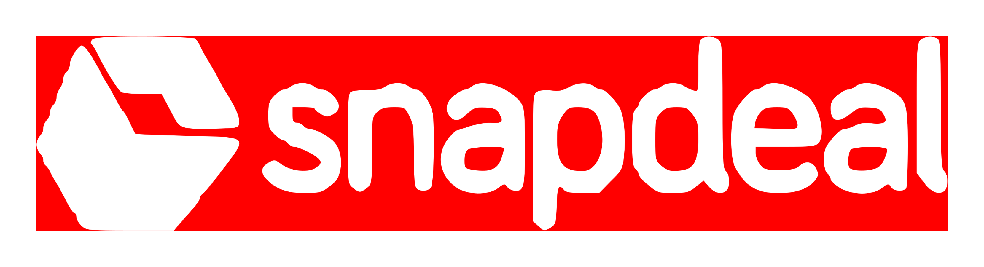 Snapdeal logo on a transparent background