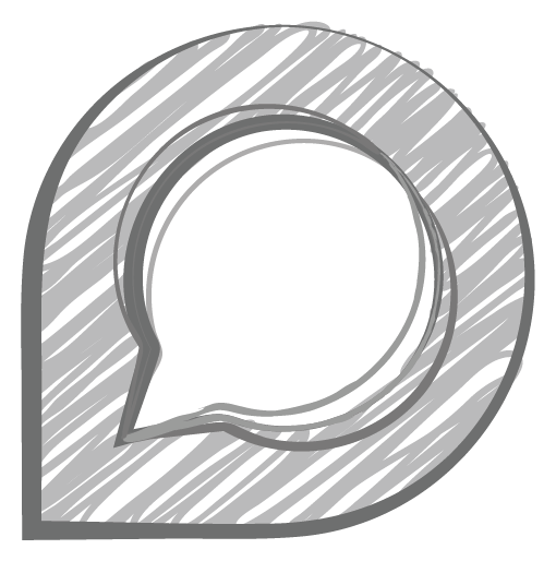 Snowswap logo, monochrome icon version, on a transparent background
