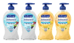 Softsoap logo, horizontal version, on a transparent background