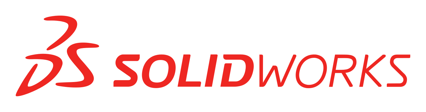 Solidworks logo on a transparent background