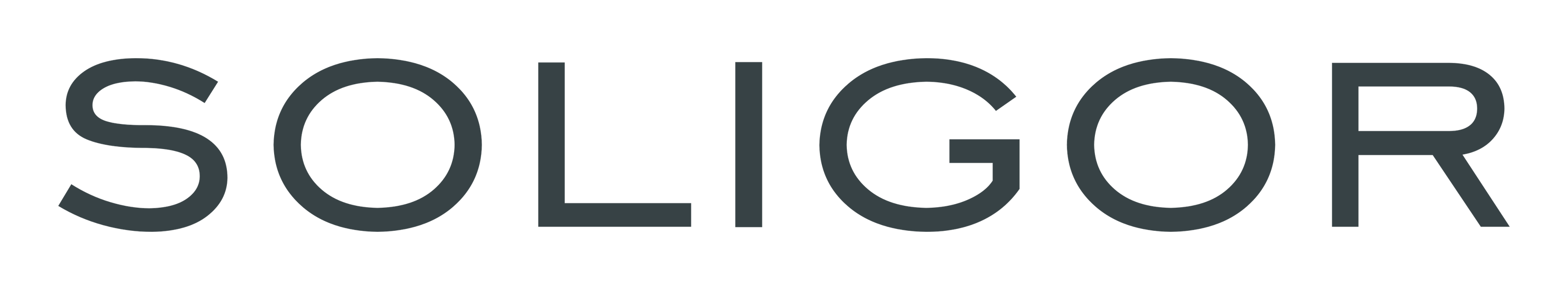 Soligor logo on a transparent background