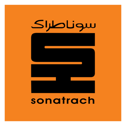 Sonatrach logo, icon version, on a transparent background