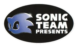 Sonic Team logo, monochrome version, on a transparent background
