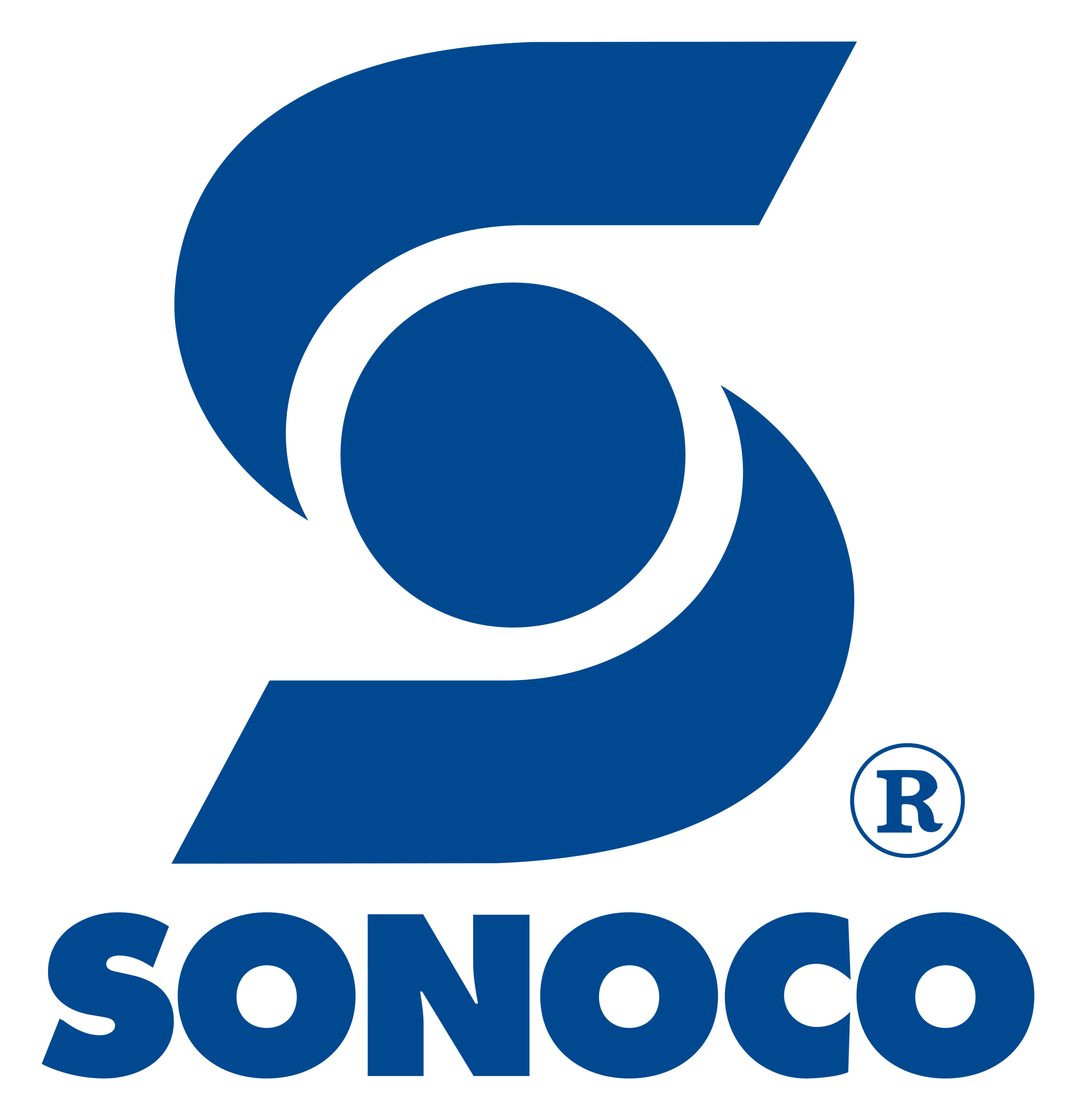 Sonoco logo on a transparent background