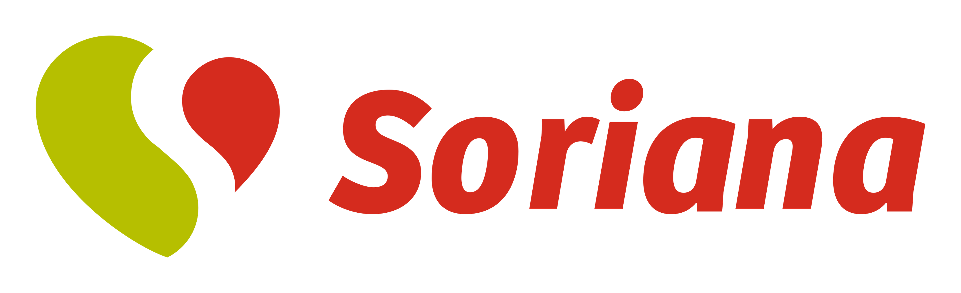 Soriana logo on a transparent background