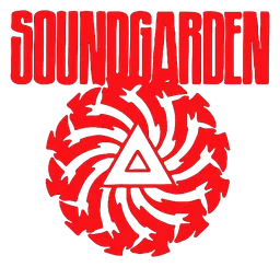 Logo de Soundgarden, versión icono, sobre fondo transparente