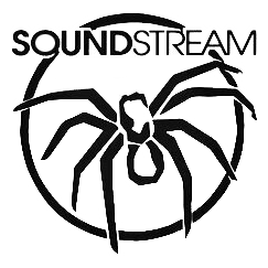 Soundstream logo, black icon version, on a transparent background